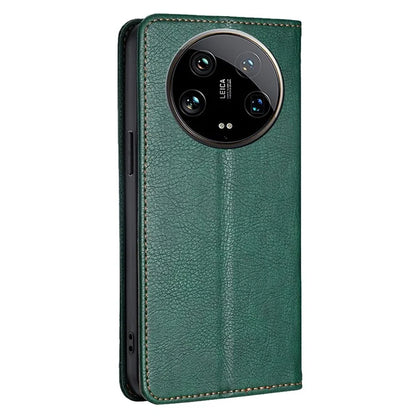 For Xiaomi 14 Ultra Case PU Leather Wallet Cover Magnetic Closing Phone Shell
