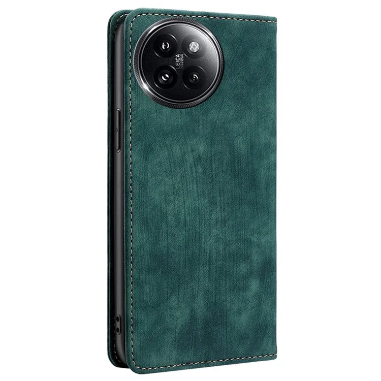 For Xiaomi Civi 4 Pro 5G / 14 Civi 5G Magnetic Phone Case RFID Blocking Card Slots Leather Cover