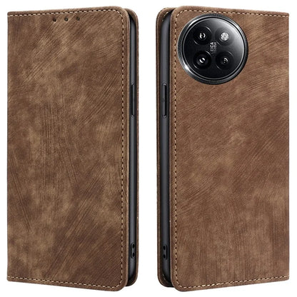 For Xiaomi Civi 4 Pro 5G / 14 Civi 5G Magnetic Phone Case RFID Blocking Card Slots Leather Cover
