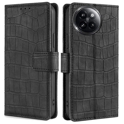 For Xiaomi Civi 4 Pro 5G / 14 Civi 5G Magnetic Phone Case Crocodile Texture Leather Cover