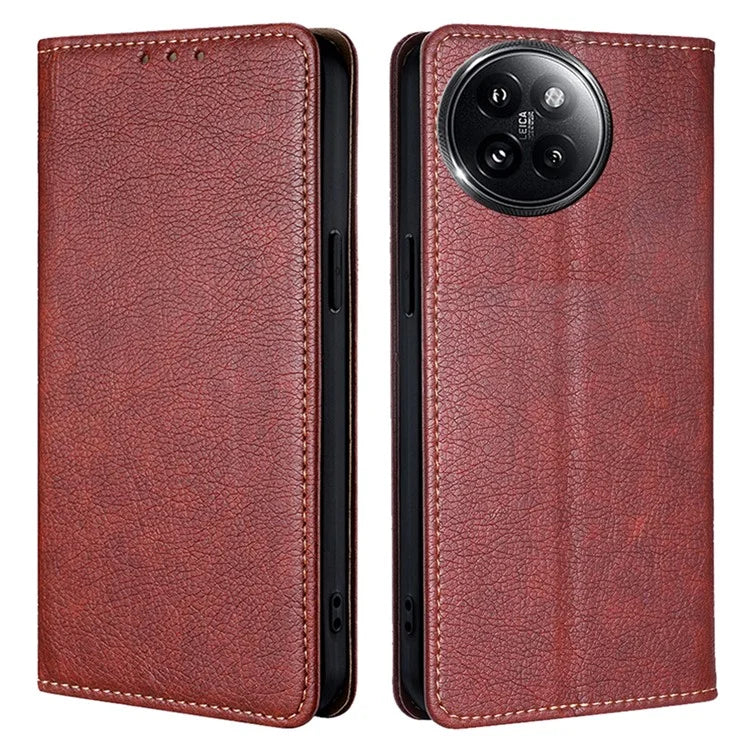 For Xiaomi Civi 4 Pro 5G / 14 Civi 5G Case PU Leather Magnetic Closing Wallet Phone Cover