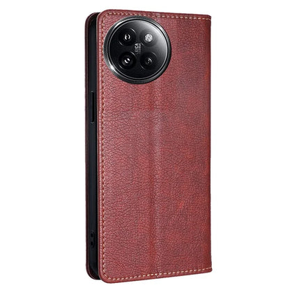 For Xiaomi Civi 4 Pro 5G / 14 Civi 5G Case PU Leather Magnetic Closing Wallet Phone Cover