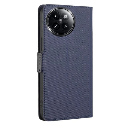 For Xiaomi Civi 4 Pro 5G / 14 Civi 5G Case Leather Twill Texture Card Slots Anti-Scratch Phone Cover