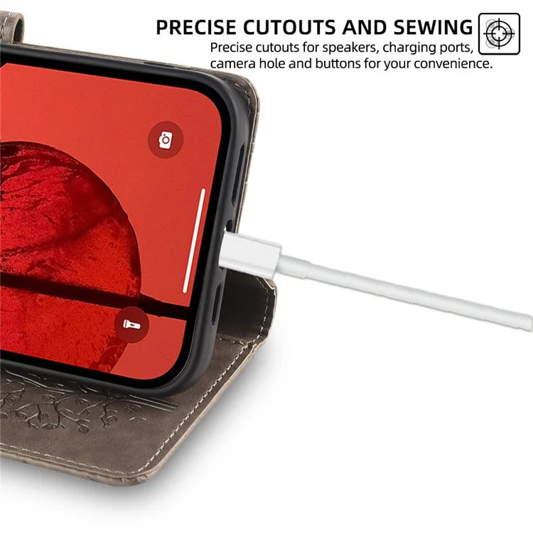 For Xiaomi Civi 4 Pro 5G / 14 Civi 5G Leather Case Deer Tree Pattern Wallet Flip Stand Cell Phone Cover