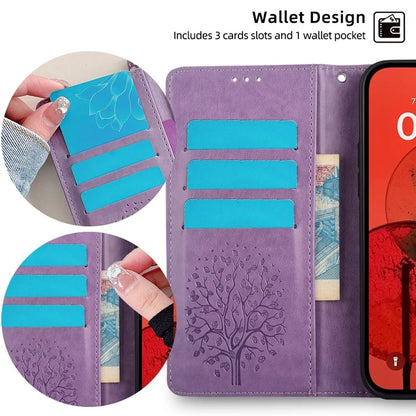 For Xiaomi Civi 4 Pro 5G / 14 Civi 5G Leather Case Deer Tree Pattern Wallet Flip Stand Cell Phone Cover