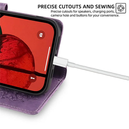 For Xiaomi Civi 4 Pro 5G / 14 Civi 5G Leather Case Deer Tree Pattern Wallet Flip Stand Cell Phone Cover