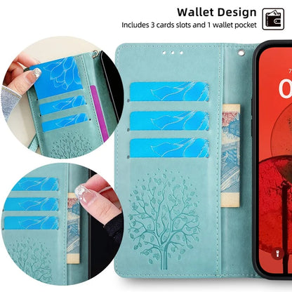 For Xiaomi Civi 4 Pro 5G / 14 Civi 5G Leather Case Deer Tree Pattern Wallet Flip Stand Cell Phone Cover