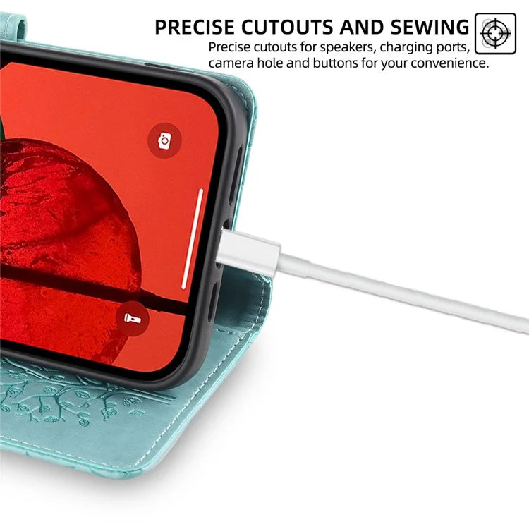 For Xiaomi Civi 4 Pro 5G / 14 Civi 5G Leather Case Deer Tree Pattern Wallet Flip Stand Cell Phone Cover