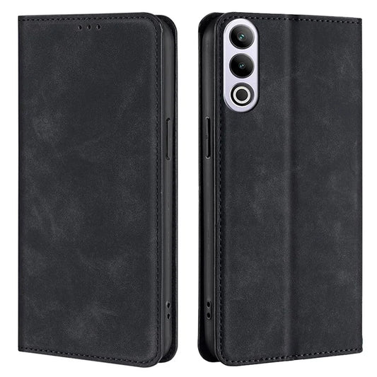 For OnePlus Ace 3V 5G Case PU Leather Phone Shell Skin-touch Card Slots Cover