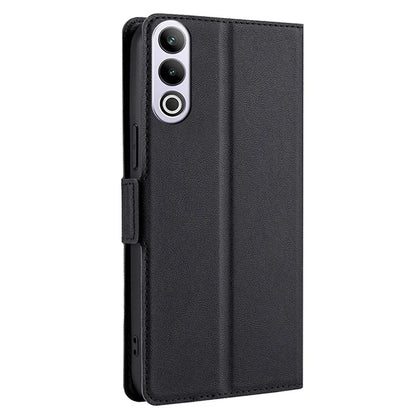 For OnePlus Ace 3V 5G Case Side Magnetic Clasp Design PU Leather Phone Cover with Card Slot