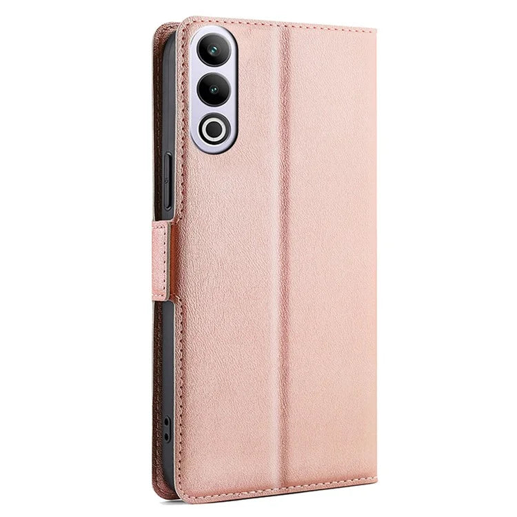 For OnePlus Ace 3V 5G Case Side Magnetic Clasp Design PU Leather Phone Cover with Card Slot