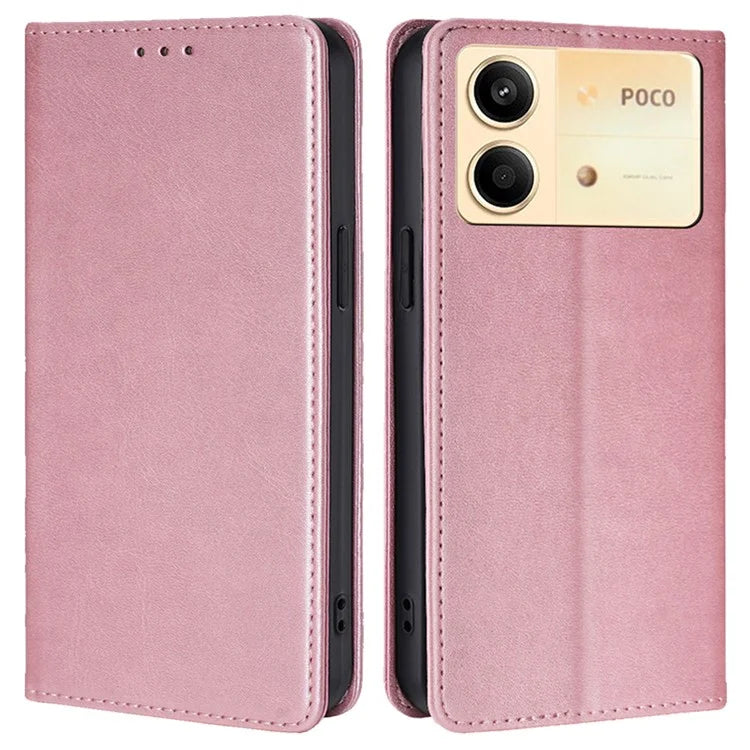 For Xiaomi Redmi Note 13R Pro 5G Phone Case Magnetic Auto-absorbed Leather Wallet Cover