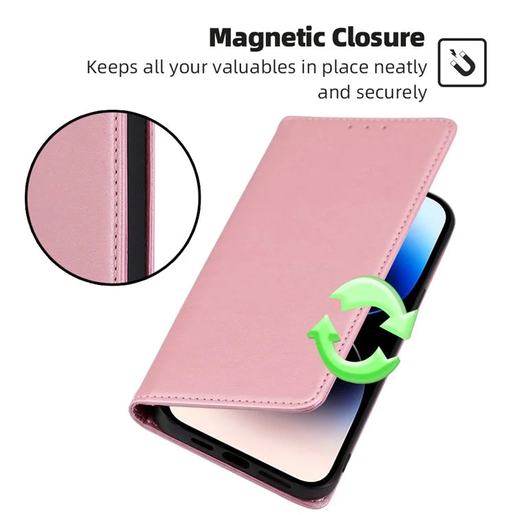 For Xiaomi Redmi Note 13R Pro 5G Phone Case Magnetic Auto-absorbed Leather Wallet Cover