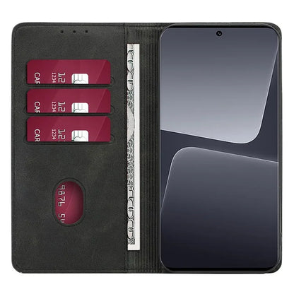 For Xiaomi Redmi Note 13R Pro 5G Phone Case Magnetic Auto-absorbed Leather Wallet Cover