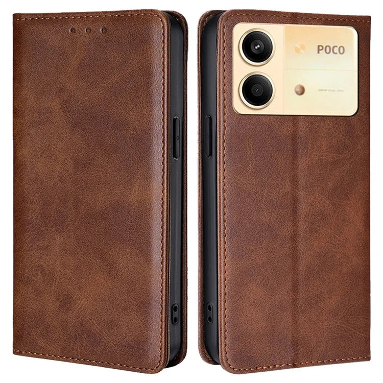 For Xiaomi Redmi Note 13R Pro 5G Phone Case Magnetic Auto-absorbed Leather Wallet Cover