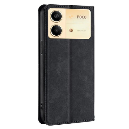 For Xiaomi Redmi Note 13R Pro 5G Case Card Holder Magnetic PU Leather Phone Cover
