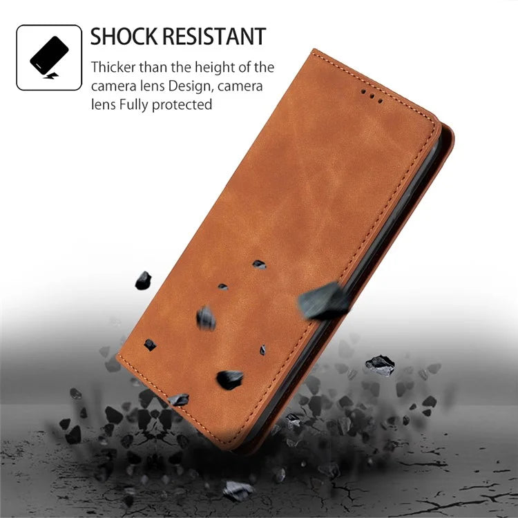 For Xiaomi Redmi Note 13R Pro 5G Case Card Holder Magnetic PU Leather Phone Cover