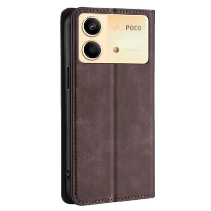 For Xiaomi Redmi Note 13R Pro 5G Case Card Holder Magnetic PU Leather Phone Cover