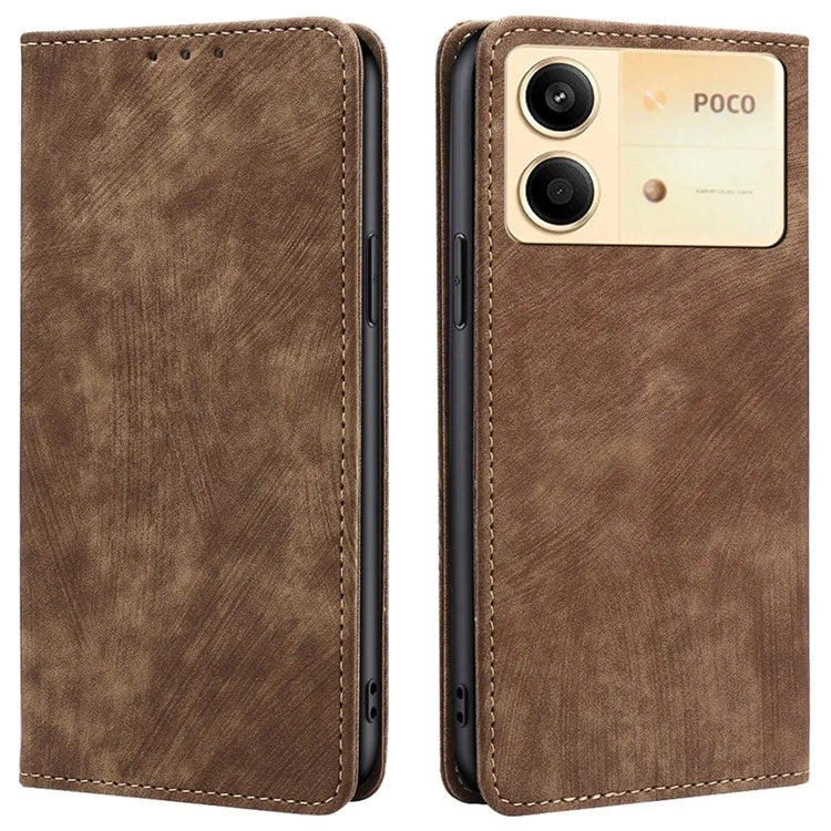 For Xiaomi Redmi Note 13R Pro 5G Leather Case RFID Blocking Phone Wallet Cover