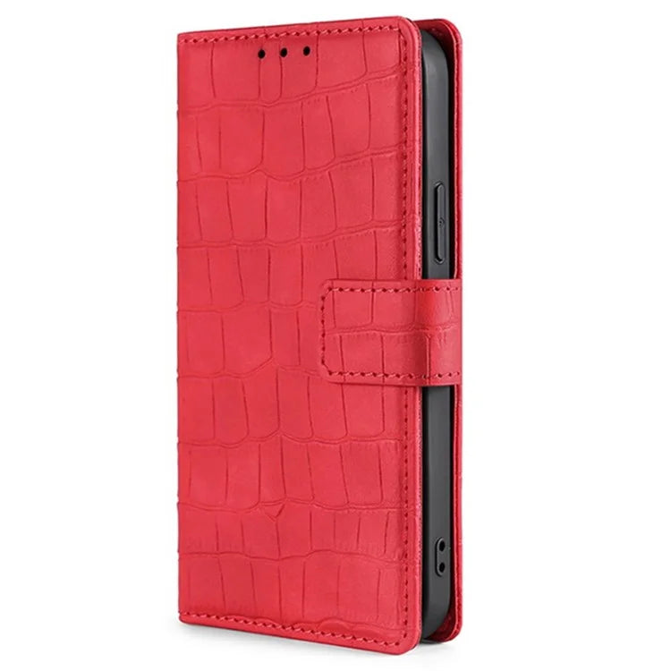 For Xiaomi Redmi Note 13R Pro 5G Wallet Case Crocodile Texture Leather Phone Cover