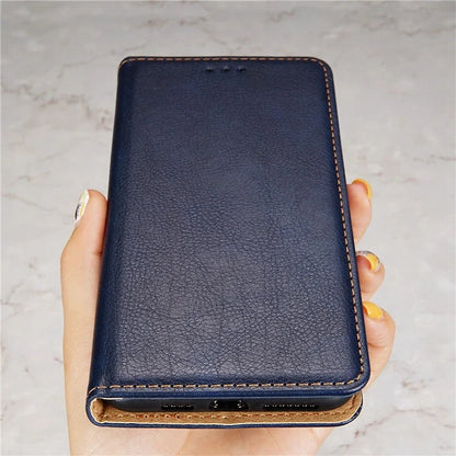 For Xiaomi Redmi Note 13R Pro 5G Case Wallet Leather Magnetic Cover Mobile Accessories Wholesale