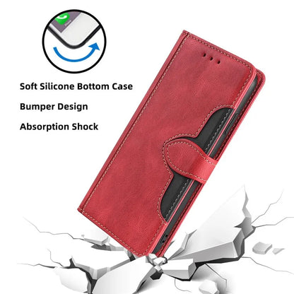 For Xiaomi Redmi Note 13R Pro 5G Cover PU Leather Full Protection Phone Case with Wallet