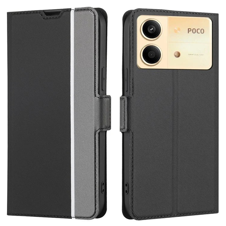 For Xiaomi Redmi Note 13R Pro 5G Magnetic Closure Case Card Holder Stand PU Leather Phone Cover