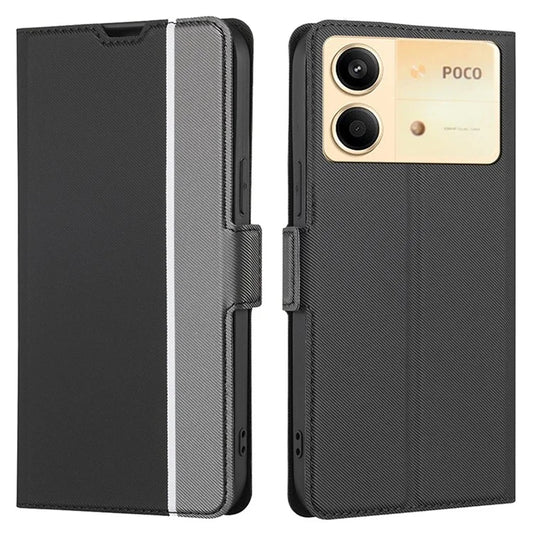 For Xiaomi Redmi Note 13R Pro 5G Magnetic Closure Case Card Holder Stand PU Leather Phone Cover