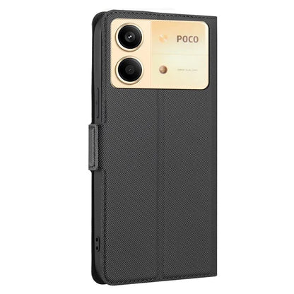 For Xiaomi Redmi Note 13R Pro 5G Magnetic Closure Case Card Holder Stand PU Leather Phone Cover