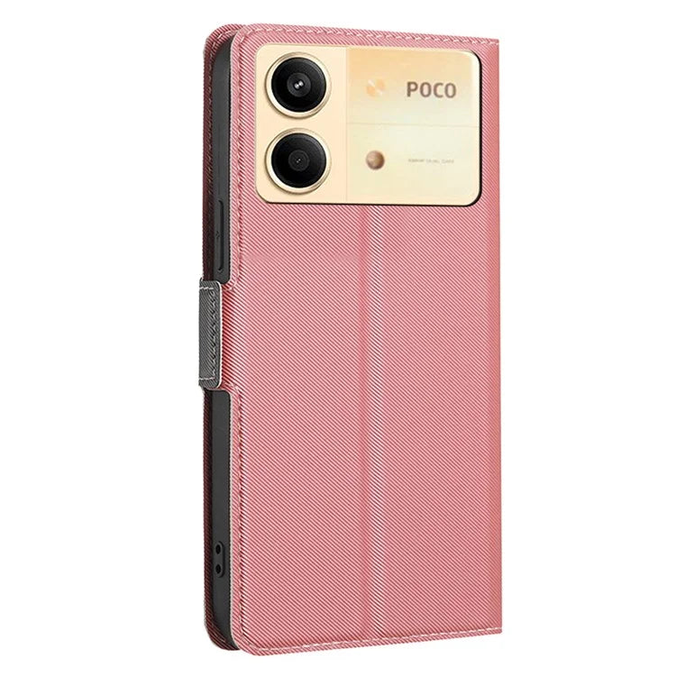 For Xiaomi Redmi Note 13R Pro 5G Magnetic Closure Case Card Holder Stand PU Leather Phone Cover