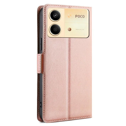 For Xiaomi Redmi Note 13R Pro 5G PU Leather + TPU Case Protective Phone Stand Cover