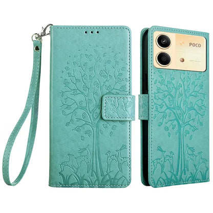 For Xiaomi Redmi Note 13R Pro 5G Case Imprinted PU Leather Wallet Stand Phone Cover