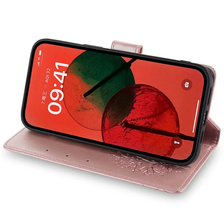 For Xiaomi Redmi Note 13R Pro 5G Case Imprinted PU Leather Wallet Stand Phone Cover