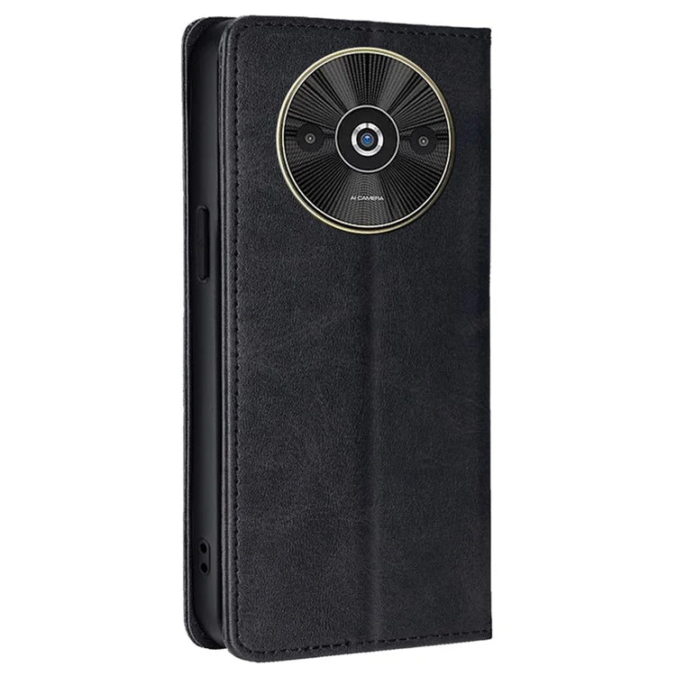For Xiaomi Redmi A3 / Poco C61 4G Wallet Case Magnetic Auto-absorbed Leather Phone Cover