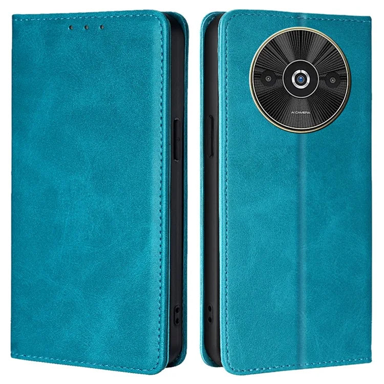 For Xiaomi Redmi A3 / Poco C61 4G Wallet Case Magnetic Auto-absorbed Leather Phone Cover