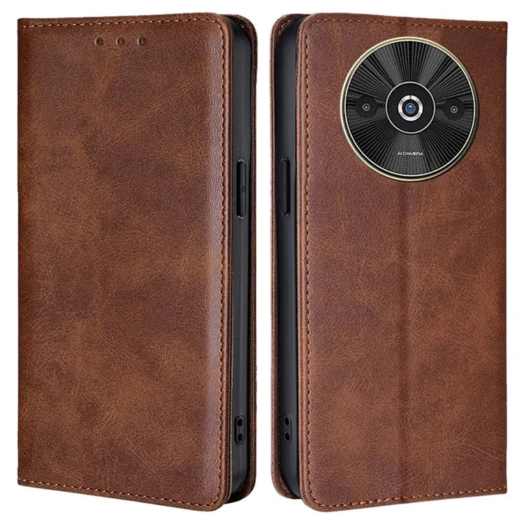 For Xiaomi Redmi A3 / Poco C61 4G Wallet Case Magnetic Auto-absorbed Leather Phone Cover