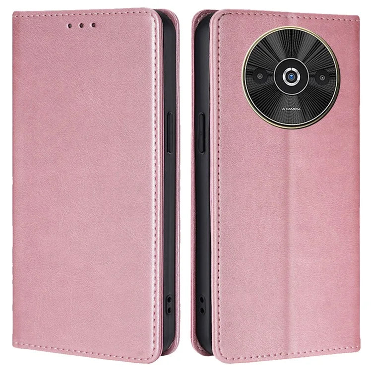 For Xiaomi Redmi A3 / Poco C61 4G Wallet Case Magnetic Auto-absorbed Leather Phone Cover