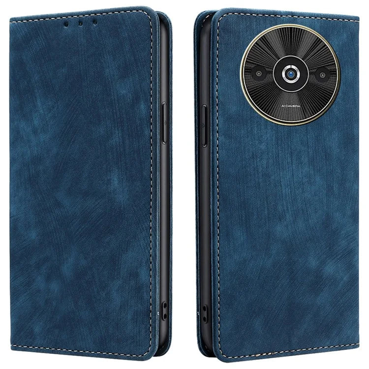 For Xiaomi Redmi A3 / Poco C61 4G Folio Flip Case RFID Blocking Card Holder Shockproof Phone Cover