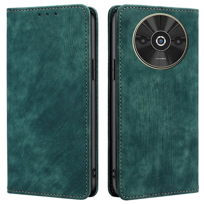 For Xiaomi Redmi A3 / Poco C61 4G Folio Flip Case RFID Blocking Card Holder Shockproof Phone Cover