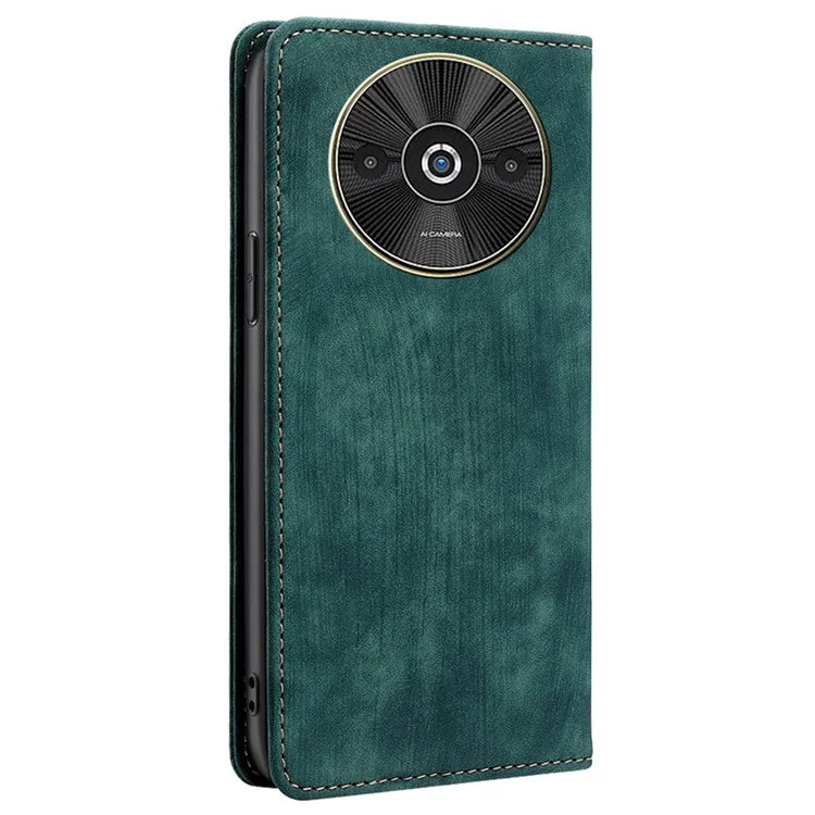 For Xiaomi Redmi A3 / Poco C61 4G Folio Flip Case RFID Blocking Card Holder Shockproof Phone Cover
