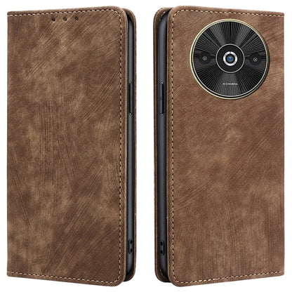 For Xiaomi Redmi A3 / Poco C61 4G Folio Flip Case RFID Blocking Card Holder Shockproof Phone Cover