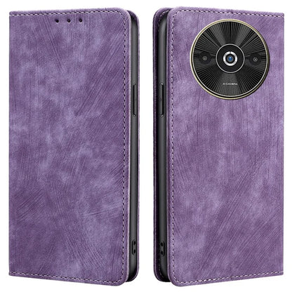 For Xiaomi Redmi A3 / Poco C61 4G Folio Flip Case RFID Blocking Card Holder Shockproof Phone Cover