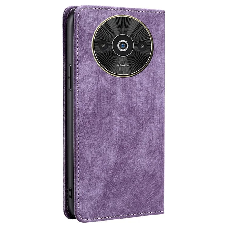 For Xiaomi Redmi A3 / Poco C61 4G Folio Flip Case RFID Blocking Card Holder Shockproof Phone Cover