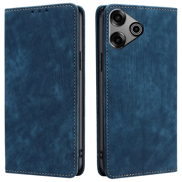 For TECNO Pova 6 Pro 5G Case RFID Blocking PU Leather Wallet Flip Phone Cover