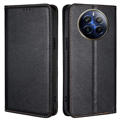 For Realme 12 Pro 5G / 12 Pro+ 5G Magnetic Case Card Holder Leather Phone Shell