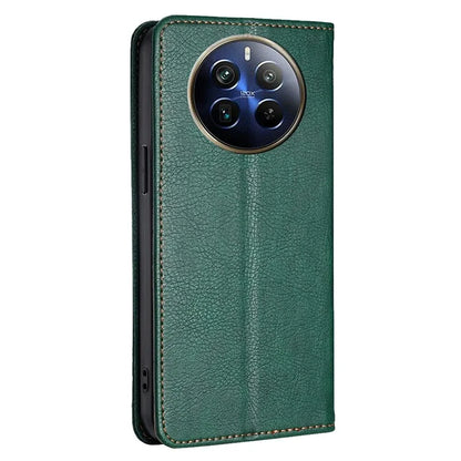 For Realme 12 Pro 5G / 12 Pro+ 5G Magnetic Case Card Holder Leather Phone Shell