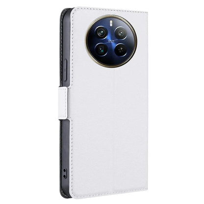 For Realme 12 Pro 5G / 12 Pro+ 5G Phone Case Side Magnetic Clasp PU Leather Flip Cover
