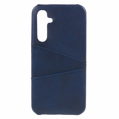 For Samsung Galaxy A15 5G Shockproof Case 2 Card Slots PU+PC Back Phone Cover