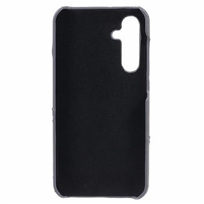 For Samsung Galaxy A15 5G Shockproof Case 2 Card Slots PU+PC Back Phone Cover