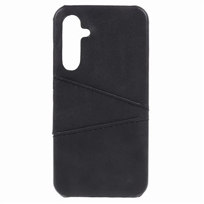 For Samsung Galaxy A15 5G Shockproof Case 2 Card Slots PU+PC Back Phone Cover
